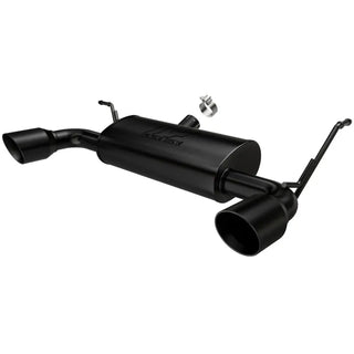 Magnaflow Street Series Axle-Back Perf Exhaust Dual Split Exit Black Tips (REAR): Jeep Wrangler JK 2007-2018 3.6L/3.8L