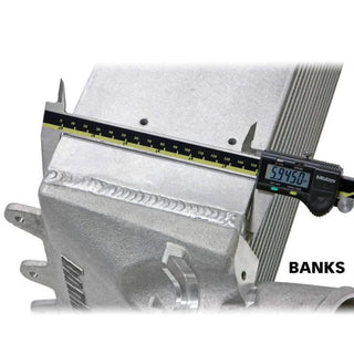 Banks Power Intercooler Upgrade Kit Raw (F&R): 13-18 RAM 2500/3500 6.7L Cummins