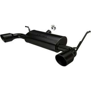 Magnaflow Street Series Axle-Back Perf Exhaust Dual Split Exit Black Tips (REAR): Jeep Wrangler JK 2007-2018 3.6L/3.8L