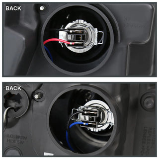 Spec D DRL LED Projector Headlights (White w/ Switchback Sequential Signal): Ram 1500 2019 - 2024
