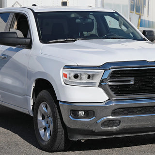 Spec D DRL LED Projector Headlights (White w/ Switchback Sequential Signal): Ram 1500 2019 - 2024