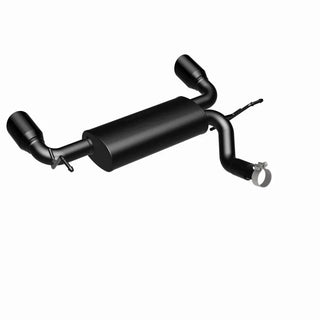 Magnaflow Street Series Axle-Back Perf Exhaust Dual Split Exit Black Tips (REAR): Jeep Wrangler JK 2007-2018 3.6L/3.8L