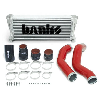 Banks Intercooler Upgrade Red (FRONT): RAM 2500/3500 2013-2018 6.7L Cummins