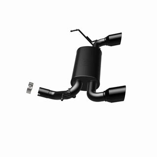 Magnaflow Street Series Axle-Back Perf Exhaust Dual Split Exit Black Tips (REAR): Jeep Wrangler JK 2007-2018 3.6L/3.8L