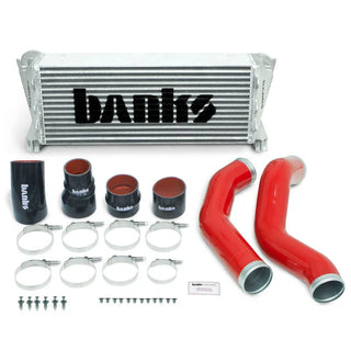 Banks Intercooler Upgrade Red (FRONT): RAM 2500/3500 2013-2018 6.7L Cummins