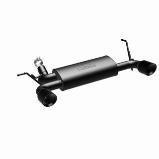 Magnaflow Street Series Axle-Back Perf Exhaust Dual Split Exit Black Tips (REAR): Jeep Wrangler JK 2007-2018 3.6L/3.8L