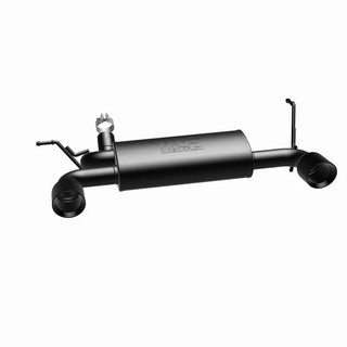 Magnaflow Street Series Axle-Back Perf Exhaust Dual Split Exit Black Tips (REAR): Jeep Wrangler JK 2007-2018 3.6L/3.8L