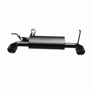 Magnaflow Street Series Axle-Back Perf Exhaust Dual Split Exit Black Tips (REAR): Jeep Wrangler JK 2007-2018 3.6L/3.8L