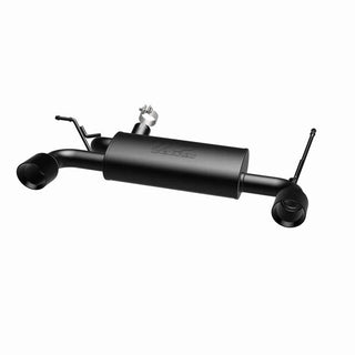Magnaflow Street Series Axle-Back Perf Exhaust Dual Split Exit Black Tips (REAR): Jeep Wrangler JK 2007-2018 3.6L/3.8L