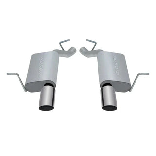 Gibson Aluminized 2.25in Axle-Back Dual Exhaust: Jeep Grand Cherokee 2011-2020