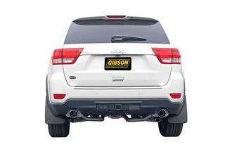 Gibson Aluminized 2.25in Axle-Back Dual Exhaust: Jeep Grand Cherokee 2011-2020