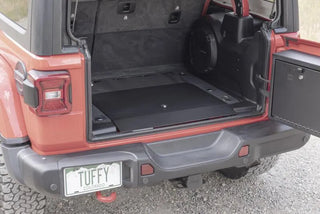 Tuffy Locking Lid In-Floor Keyed Lock (FLOOR): Jeep Wrangler Unlimited JL 2018-2026