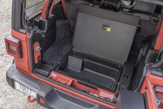 Tuffy Locking Lid In-Floor Keyed Lock (FLOOR): Jeep Wrangler Unlimited JL 2018-2026