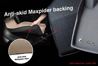 3D MAXpider MAXTRAC All-Weather Floor Liners (F&R): Jeep Wrangler Unlimited JL 2018-26