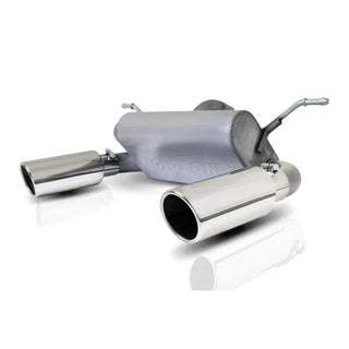 Gibson Dual Split Axle Back Perf Exhaust Stainless (REAR): Jeep Wrangler JL 2018-25 3.6L