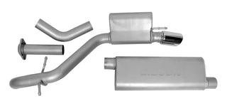 Gibson Single Cat-Back Perf Exhaust Stainless (REAR): Jeep Grand Cherokee 2005-10 5.7L HEMI