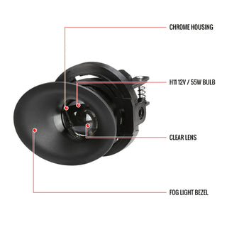 Spec D Projector Fog Lights: Dodge Challenger 2015 - 2018