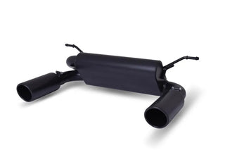 Gibson Black Elite Ceramic Cat-Back Dual Split Perf Exhaust (REAR): Jeep Wrangler JL 2018-2025 3.6L