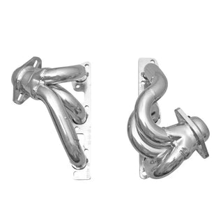 Gibson 1.5" Ceramic Coated Perf Headers (FRONT): Jeep Wrangler JK 2007-2011 3.8L