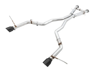 AWE Tuning Track Edition Exhaust Diamond Black Tips (REAR): Jeep Grand Cherokee SRT 2014-2021 6.4L/6.4L