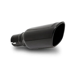 Borla Black Chrome Universal Tip 2.25" Inlet 3.5x3.28 Sq 10.5" Long (REAR): Jeep Wrangler 2012-2018