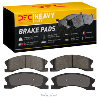 DFC HD Front Brake Pads: Jeep Grand Cherokee (99-04) - Semi-Metallic