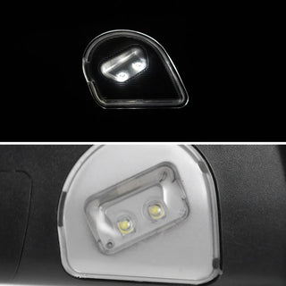 Spec D Mirrors SET w/ Clear LED (Manual-Fold, Black): Ram 2013 - 2018