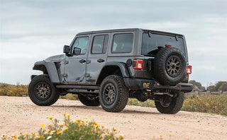 Magnaflow Street Series Cat-Back Perf Exhaust System Quad Tips (REAR): Jeep Wrangler Unlimited JL Rubicon 392 2021-2025 6.4L