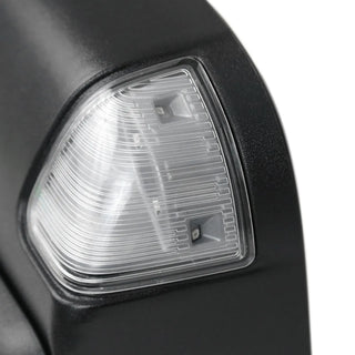 Spec D Mirrors SET w/ Clear LED (Manual-Fold, Black): Ram 2013 - 2018