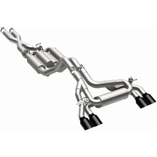 Magnaflow Street Series Cat-Back Perf Exhaust System Quad Tips (REAR): Jeep Wrangler Unlimited JL Rubicon 392 2021-2025 6.4L