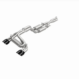 Magnaflow Street Series Cat-Back Perf Exhaust System Quad Tips (REAR): Jeep Wrangler Unlimited JL Rubicon 392 2021-2025 6.4L