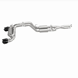 Magnaflow Street Series Cat-Back Perf Exhaust System Quad Tips (REAR): Jeep Wrangler Unlimited JL Rubicon 392 2021-2025 6.4L