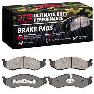 DFC Ultimate Duty Perf Front Brake Pads: Jeep Grand Cherokee (90-06)