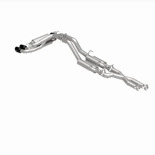 Magnaflow Street Series Cat-Back Perf Exhaust System Quad Tips (REAR): Jeep Wrangler Unlimited JL Rubicon 392 2021-2025 6.4L