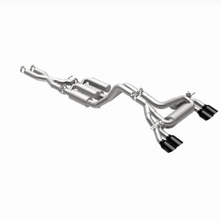 Magnaflow Street Series Cat-Back Perf Exhaust System Quad Tips (REAR): Jeep Wrangler Unlimited JL Rubicon 392 2021-2025 6.4L