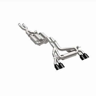 Magnaflow Street Series Cat-Back Perf Exhaust System Quad Tips (REAR): Jeep Wrangler Unlimited JL Rubicon 392 2021-2025 6.4L