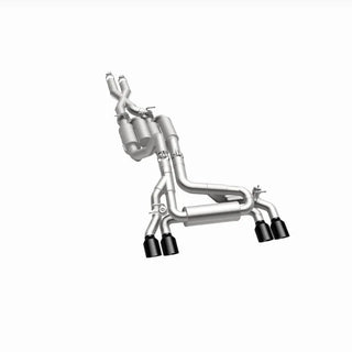 Magnaflow Street Series Cat-Back Perf Exhaust System Quad Tips (REAR): Jeep Wrangler Unlimited JL Rubicon 392 2021-2025 6.4L