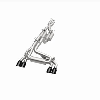 Magnaflow Street Series Cat-Back Perf Exhaust System Quad Tips (REAR): Jeep Wrangler Unlimited JL Rubicon 392 2021-2025 6.4L