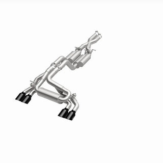 Magnaflow Street Series Cat-Back Perf Exhaust System Quad Tips (REAR): Jeep Wrangler Unlimited JL Rubicon 392 2021-2025 6.4L