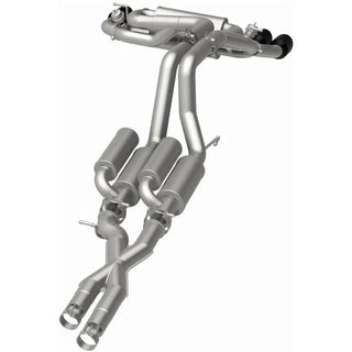 Magnaflow Street Series Cat-Back Perf Exhaust System Quad Tips (REAR): Jeep Wrangler Unlimited JL Rubicon 392 2021-2025 6.4L