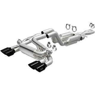 Magnaflow Street Series Cat-Back Perf Exhaust System Quad Tips (REAR): Jeep Wrangler Unlimited JL Rubicon 392 2021-2025 6.4L