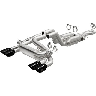 Magnaflow Street Series Cat-Back Perf Exhaust System Quad Tips (REAR): Jeep Wrangler Unlimited JL Rubicon 392 2021-2025 6.4L