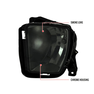Spec D Fog Lights w/ Switch (Smoke): Ram 1500 2013 - 2018