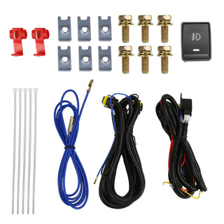 Spec D Fog Lights w/ Switch (Chrome): Ram 1500 2013 - 2018