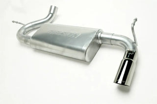 Gibson Single Axle Back Perf Exhaust SS (REAR): Jeep Wrangler JK 2007-2018 3.6/3.8L