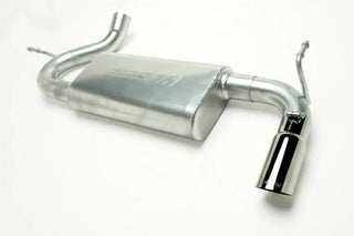 Gibson Single Axle Back Perf Exhaust SS (REAR): Jeep Wrangler JK 2007-2018 3.6/3.8L