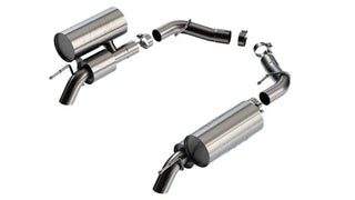 Borla S-Type SR Turndown Tip Axleback Exhaust: Jeep Grand Wagoneer 2022-2023