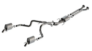Borla S-Type Turndown Tip Catback Exhaust: Jeep Grand Wagoneer 2023-2024
