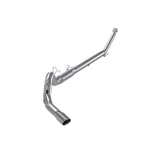 MBRP ARMOR LITE Turbo-Back Exhaust Aluminized 5" SS Tip Single Side Exit (REAR): Dodge Ram 2500/3500 98-02 5.9L Cummins