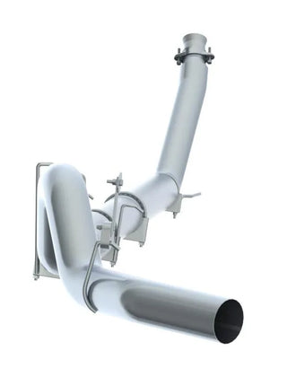MBRP ARMOR LITE Turbo-Back Exhaust Aluminized 5" Single Side Exit Muffler (REAR): Dodge Ram 2500/3500 98-02 5.9L Cummins